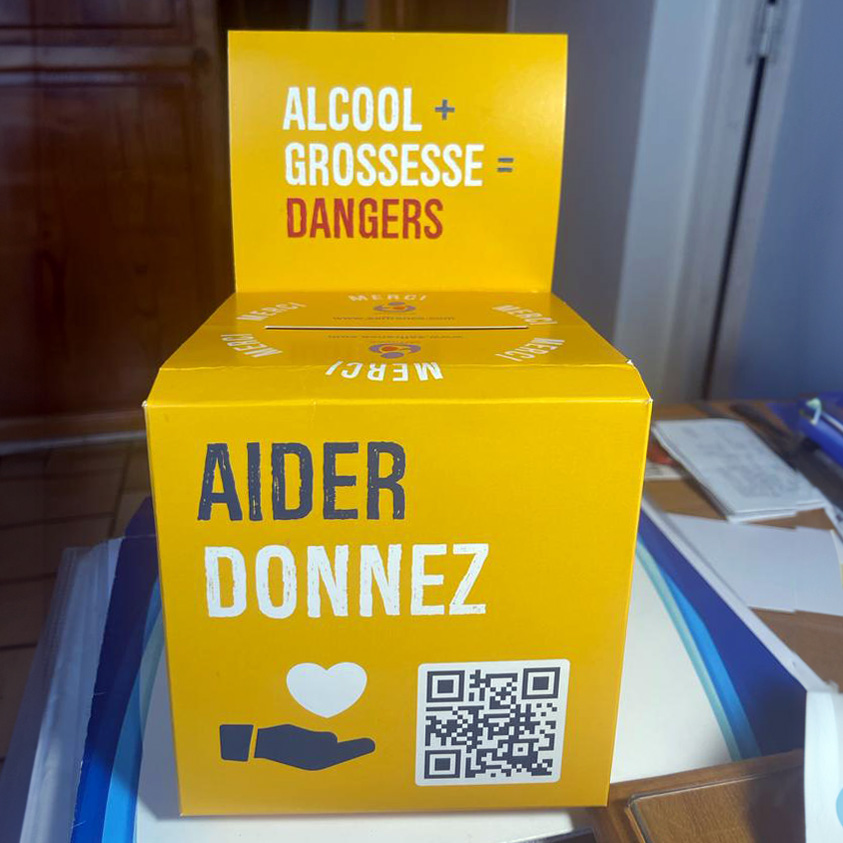 Tirelire dons SAF France